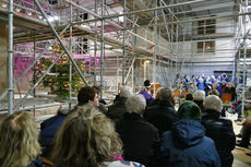 Heilige Messe auf der Baustelle zum 4. Advent (Foto: Karl-Franz Thiede)